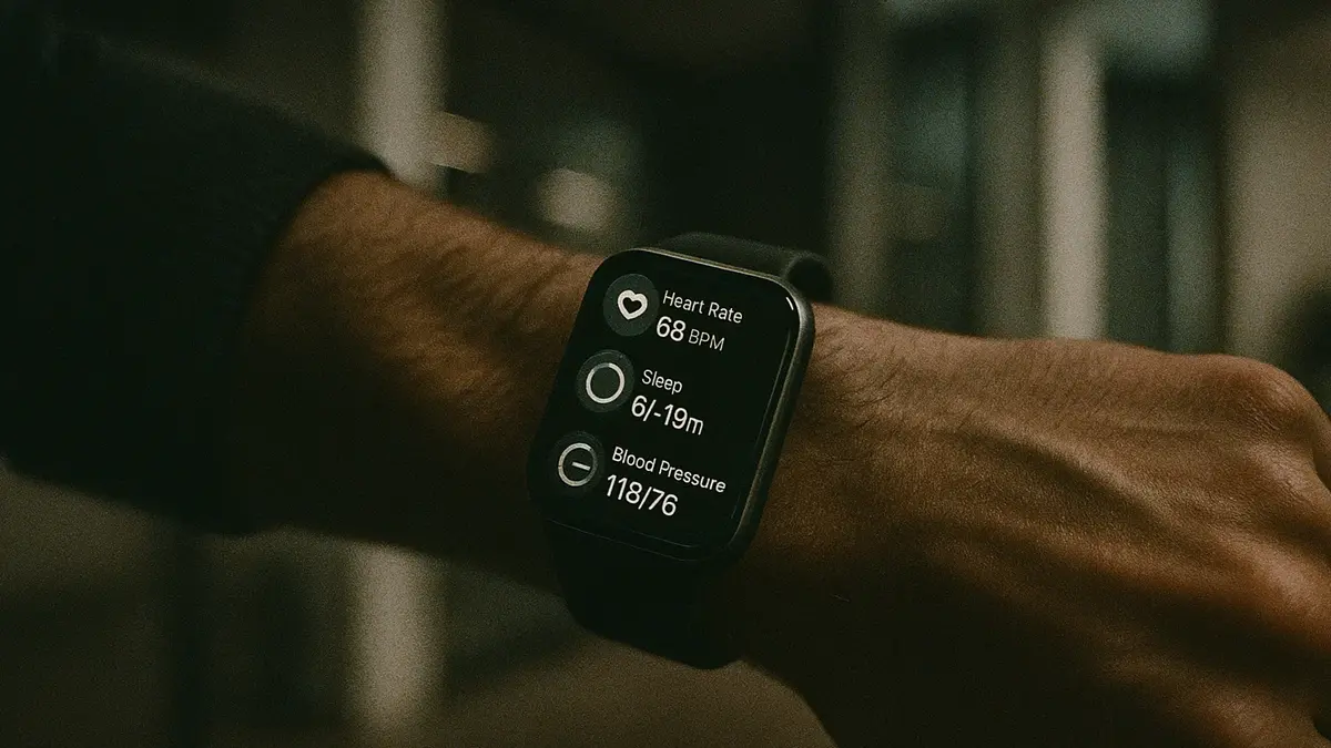 Apple Watch 10 con quadrante attivo su sfondo scuro