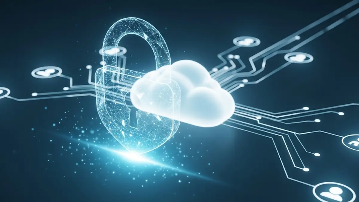 Interfaccia grafica di un moderno software di controllo accessi in cloud che mostra utenti e permessi