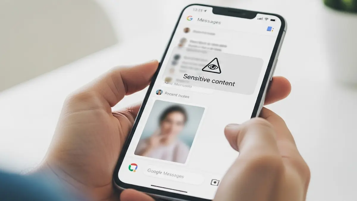 una persona che tiene in mano uno smartphone