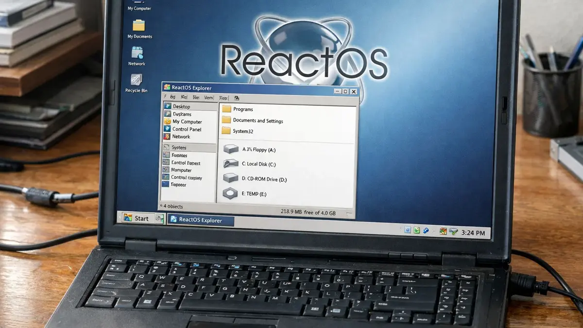 ReactOS migliora le prestazioni di rete