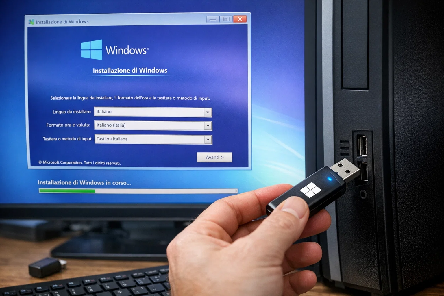 installare windows 11 senza requisiti rufus